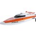 Barca cu telecomanda iUni FT009 Top Speed Racing Flipped Boat, Portocaliu